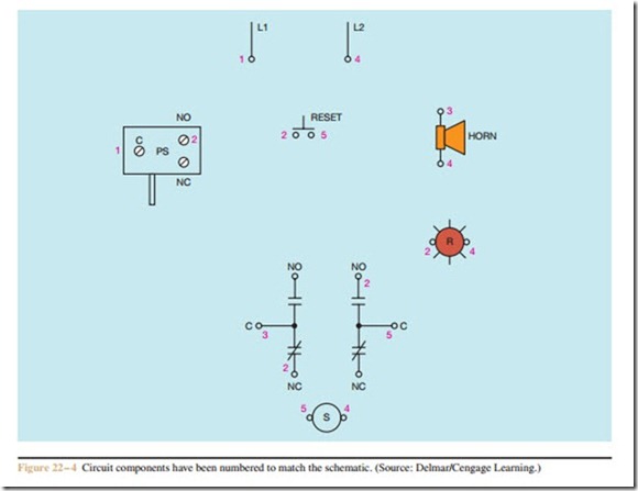 DEVELOPING A WIRING DIAGRAM (CIRCUIT #1)-0749