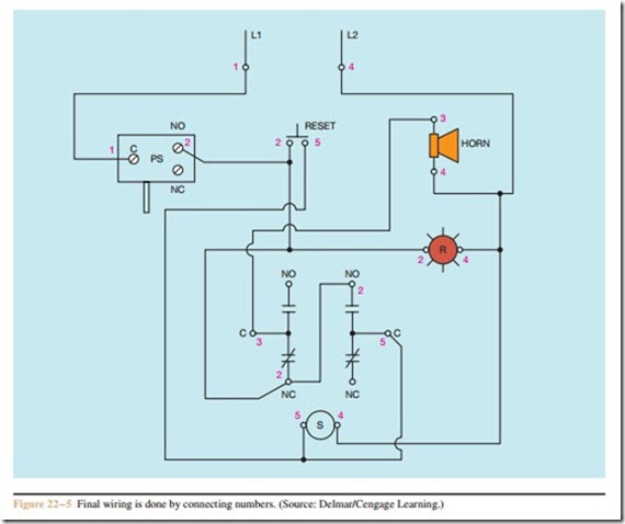 DEVELOPING A WIRING DIAGRAM (CIRCUIT #1)-0750