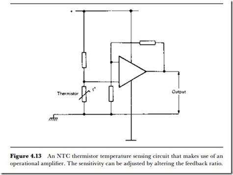 Temperature sensors and thermal transducers -0756