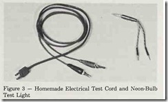 Homemade Electrical Test Cord and Neon-Bulb Test Light