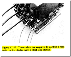 Figure 17-27 Three wires are required to control a mag