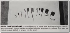 BRUSH CONFIGURATIONS include differences in grade, size,