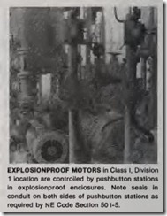 EXPLOSIONPROOF MOTORS in Class I, Division