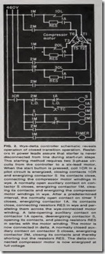 FIG. 2. Wye-delta controller schematic reveals