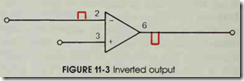 FIGURE 11-3 Inverted output