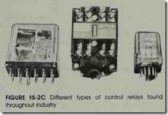 FIGURE 15-2C Different types of control relays found throughout industry