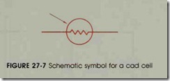FIGURE 27-7 Schematic symbol for a cad cell