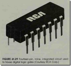 FIGURE 61-29 Fourteen-pin, inline, integrated circuit used
