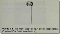 FIGURE 9-5 The triac used for low power applications (Courtesy RCA, Solid State Division)