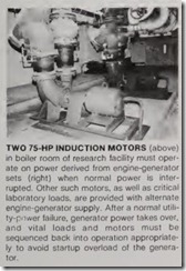 TW O 75-HP INDUCTION MOTORS (above)