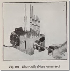 Fig. 101 Electrically driven reamer tool