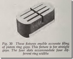 Fig. 30 These fixtures enable accurate filing
