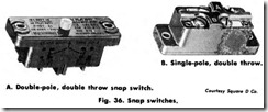 Fig. 36. Snap switches