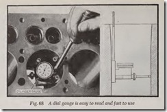 Fig. 68 A dial gauge is easy to read and fast to use