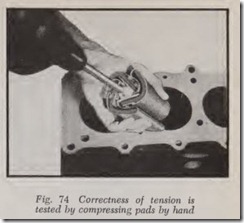 Fig. 74 Correctness of tension is