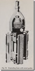Fig. 79 Expanding hone with metal guides