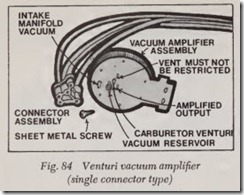 Fig. 84 Venturi vacuum amplifier