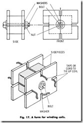 fig 17 A from for winding coils
