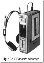 Fig. 10.10 Cassette recorder