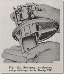 Fig. 172 Removing accelerating