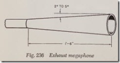 Fig. 236 Exhaust megaphone