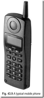 Fig. 43.9 A typical mobile phone