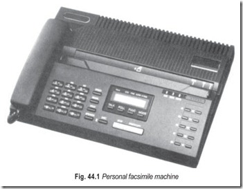Fig. 44.1 Personal facsimile machine