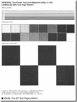 13-13  The EP Test Page pattern.