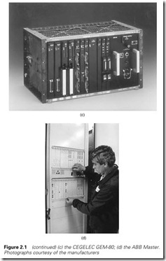 Figure 2.1 (continued) (c) the CEGELEC GEM-80; (d) the ABB Master.  Photographs courtesy of the manufacturers