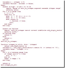 Figure 3.2 This extract of HDL code describes how an adder circuit should work An HDL compiler translates this detailed description into a schematic