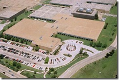 Figure 5.10. This fab, or chip factory, looks like most fabs around the world. The large flat windowless building in the background houses