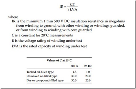 Direct-Current Voltage Testing of Electrical Equipment-0051